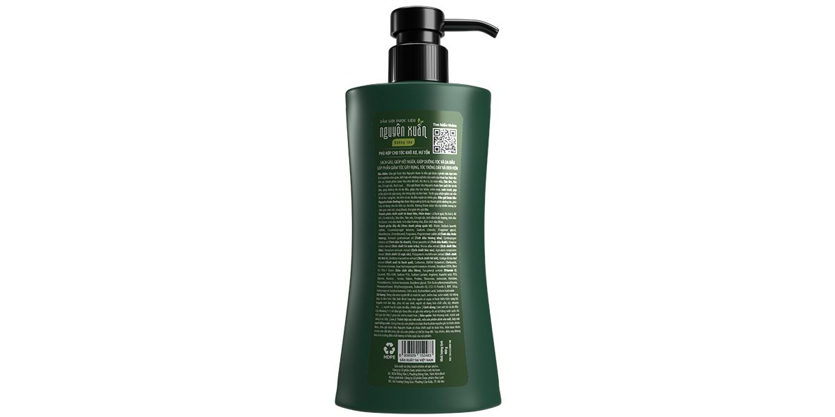Dầu gội dược liệu Nguyên Xuân dưỡng tóc suôn mượt chai 400g - 27